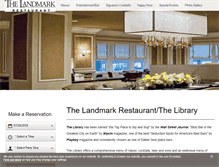 Tablet Screenshot of landmarkrestodallas.com